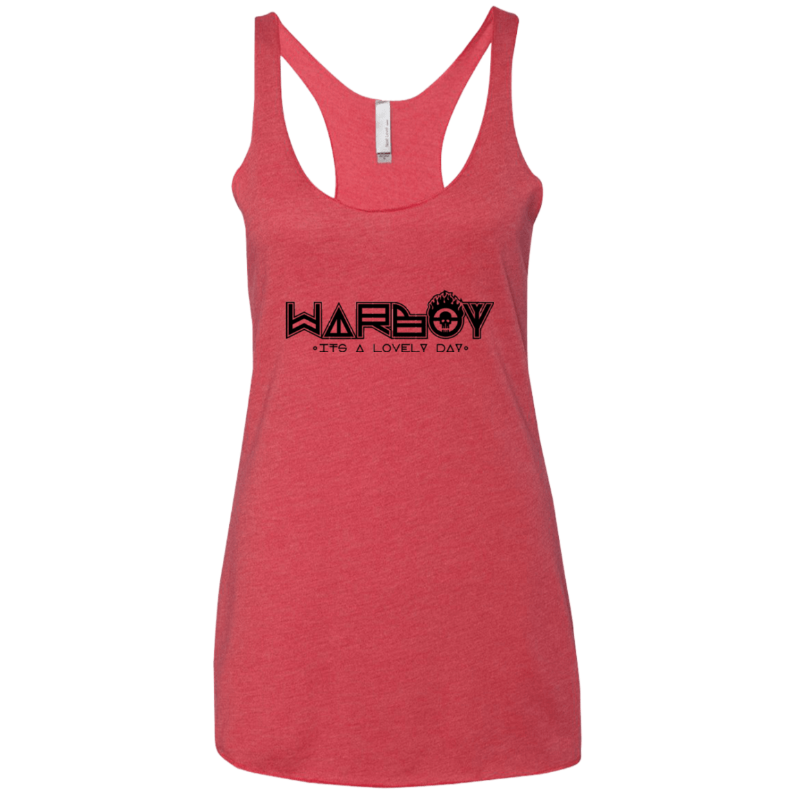 T-Shirts Vintage Red / X-Small War Boy Women's Triblend Racerback Tank