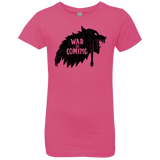 T-Shirts Hot Pink / YXS War is Coming Girls Premium T-Shirt