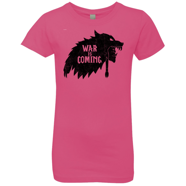 T-Shirts Hot Pink / YXS War is Coming Girls Premium T-Shirt