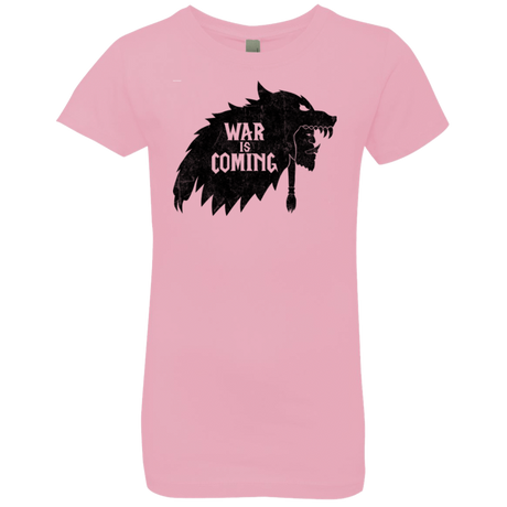 T-Shirts Light Pink / YXS War is Coming Girls Premium T-Shirt