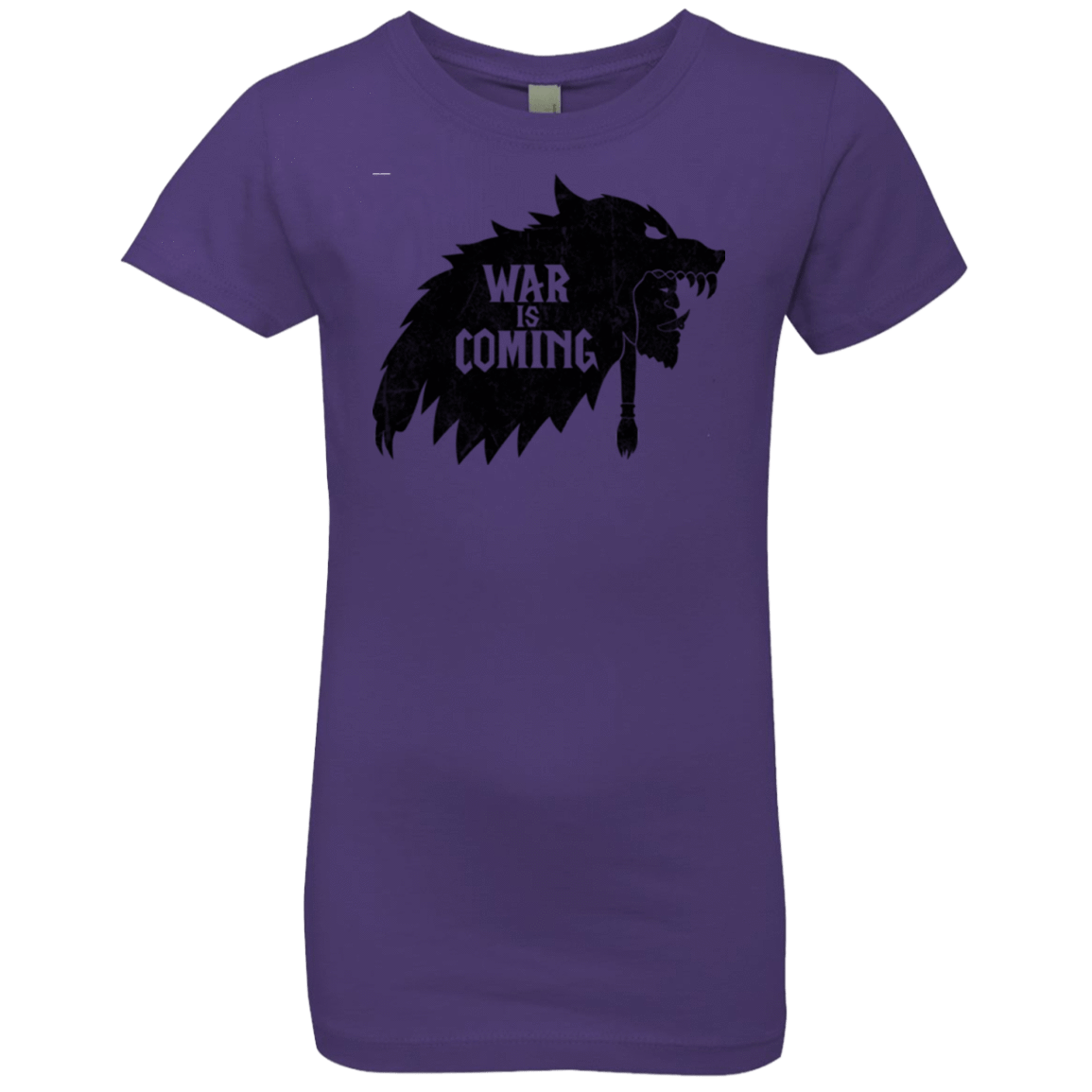 T-Shirts Purple Rush / YXS War is Coming Girls Premium T-Shirt