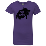 T-Shirts Purple Rush / YXS War is Coming Girls Premium T-Shirt