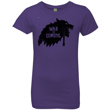 T-Shirts Purple Rush / YXS War is Coming Girls Premium T-Shirt