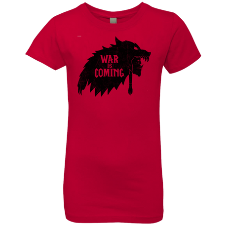 T-Shirts Red / YXS War is Coming Girls Premium T-Shirt