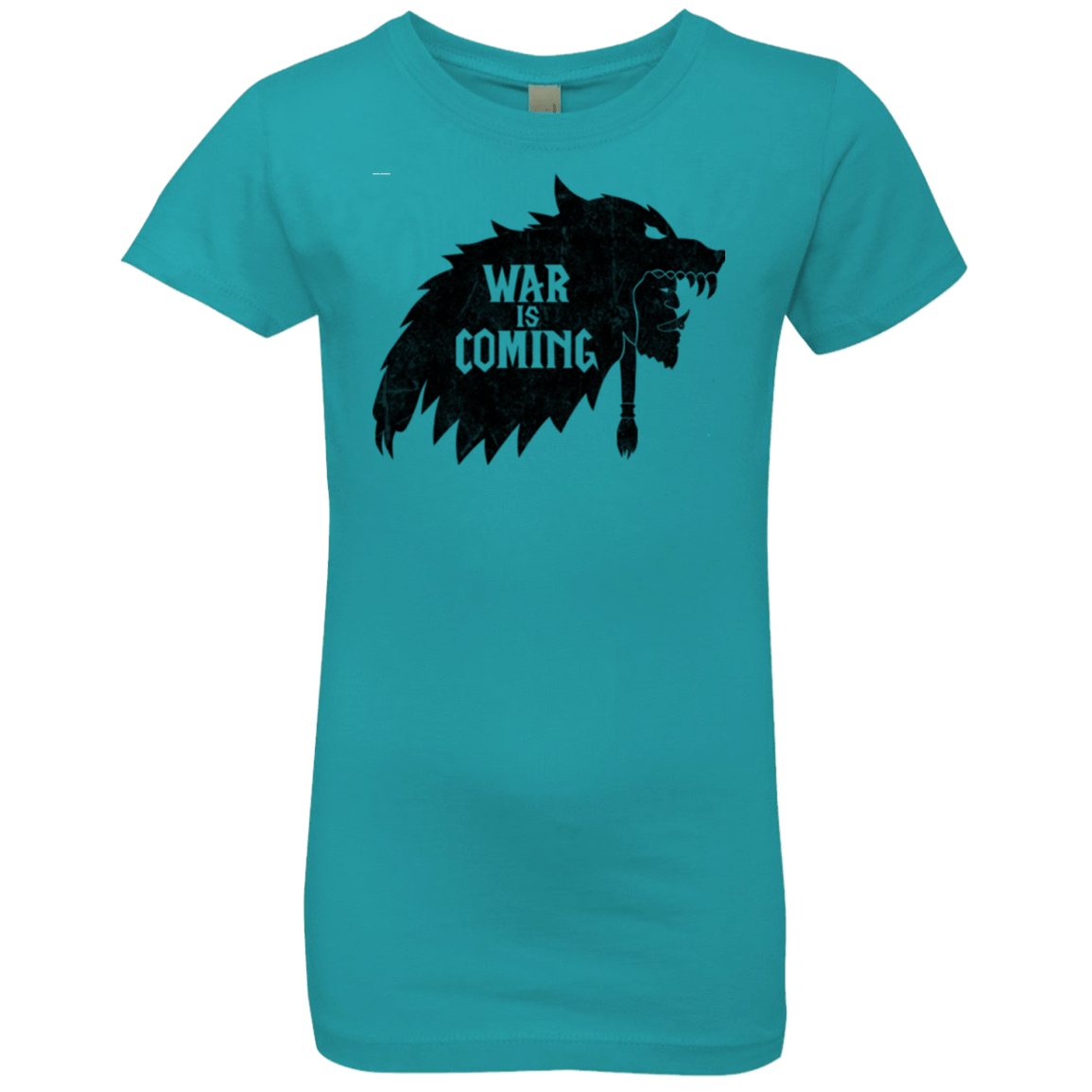 T-Shirts Tahiti Blue / YXS War is Coming Girls Premium T-Shirt