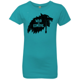 T-Shirts Tahiti Blue / YXS War is Coming Girls Premium T-Shirt