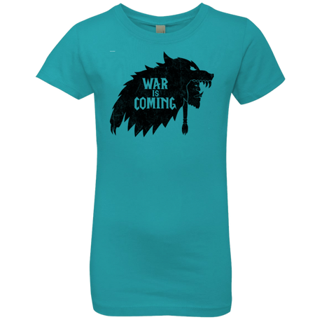 T-Shirts Tahiti Blue / YXS War is Coming Girls Premium T-Shirt