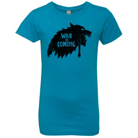 T-Shirts Turquoise / YXS War is Coming Girls Premium T-Shirt
