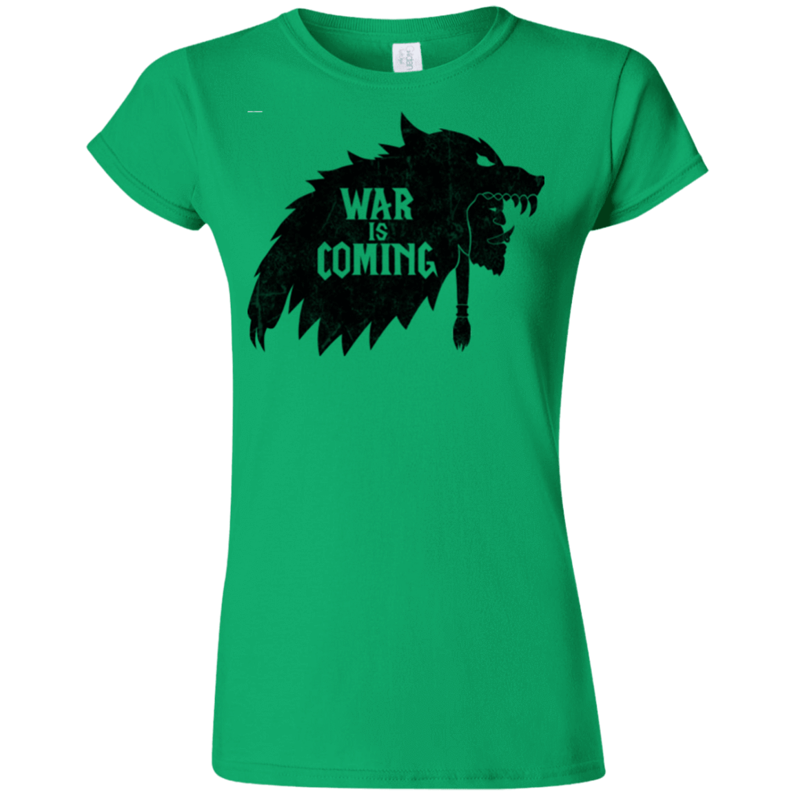 T-Shirts Irish Green / S War is Coming Junior Slimmer-Fit T-Shirt