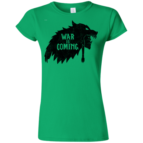 T-Shirts Irish Green / S War is Coming Junior Slimmer-Fit T-Shirt