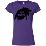 T-Shirts Purple / S War is Coming Junior Slimmer-Fit T-Shirt