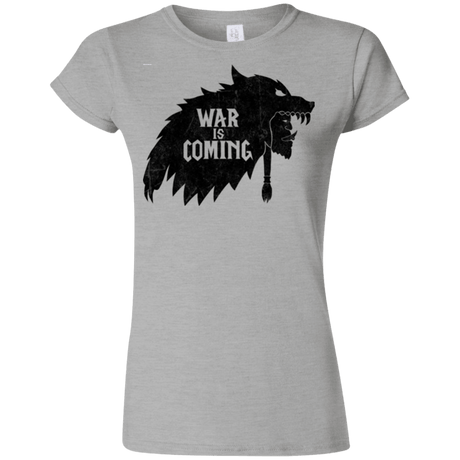 T-Shirts Sport Grey / S War is Coming Junior Slimmer-Fit T-Shirt