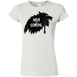 T-Shirts White / S War is Coming Junior Slimmer-Fit T-Shirt