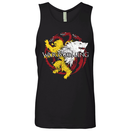 T-Shirts Black / Small War is Coming Men's Premium Tank Top