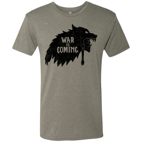T-Shirts Venetian Grey / S War is Coming Men's Triblend T-Shirt
