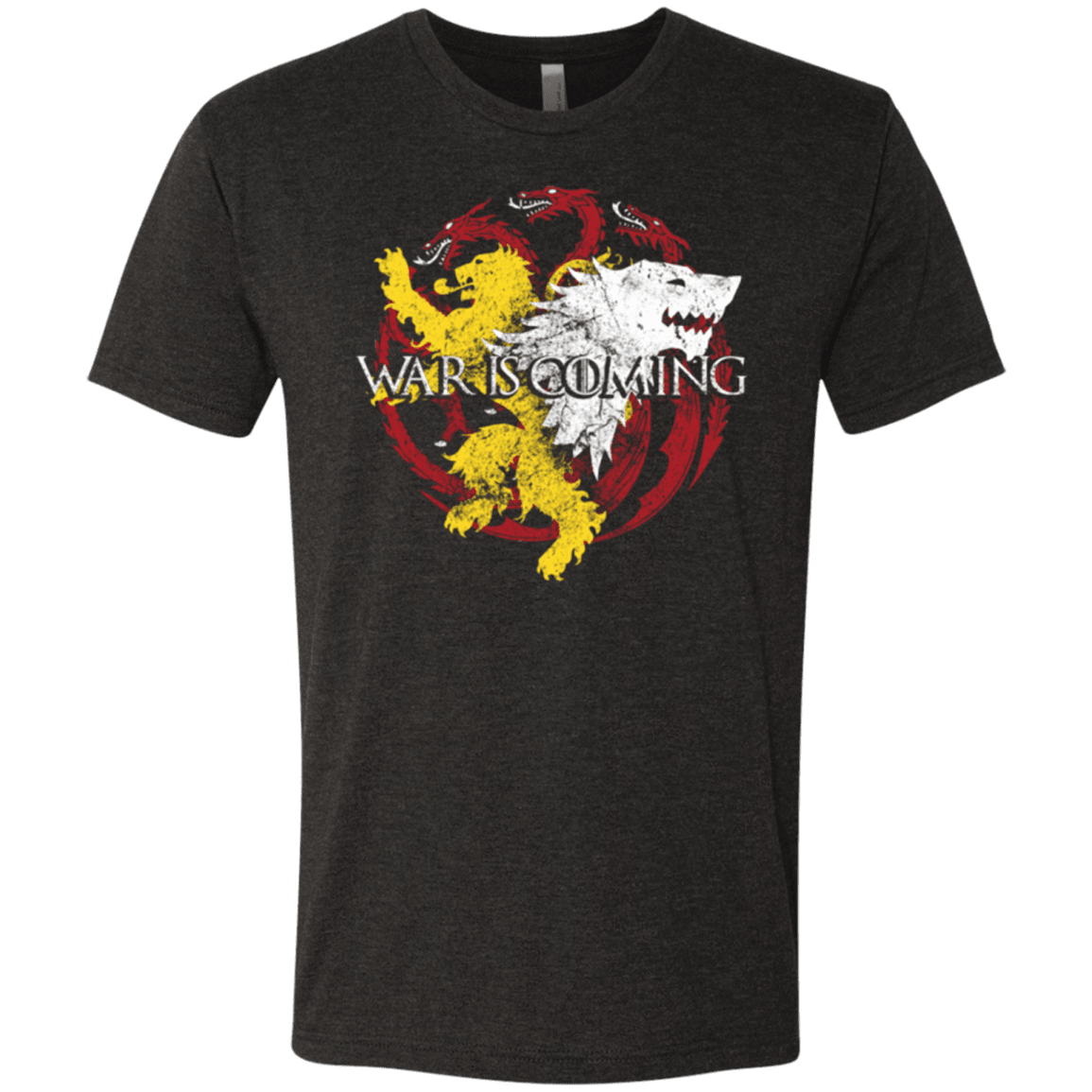T-Shirts Vintage Black / Small War is Coming Men's Triblend T-Shirt
