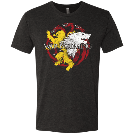 T-Shirts Vintage Black / Small War is Coming Men's Triblend T-Shirt