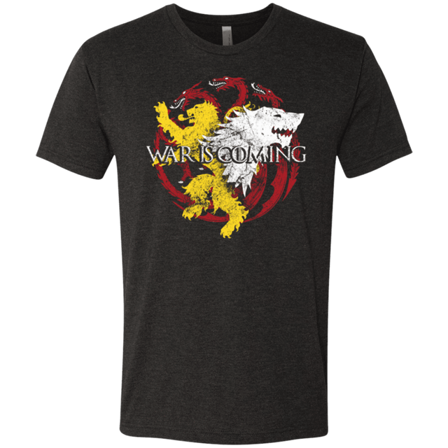 T-Shirts Vintage Black / Small War is Coming Men's Triblend T-Shirt