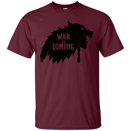 T-Shirts Maroon / S War is Coming T-Shirt