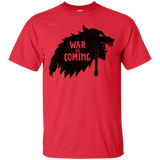 T-Shirts Red / S War is Coming T-Shirt