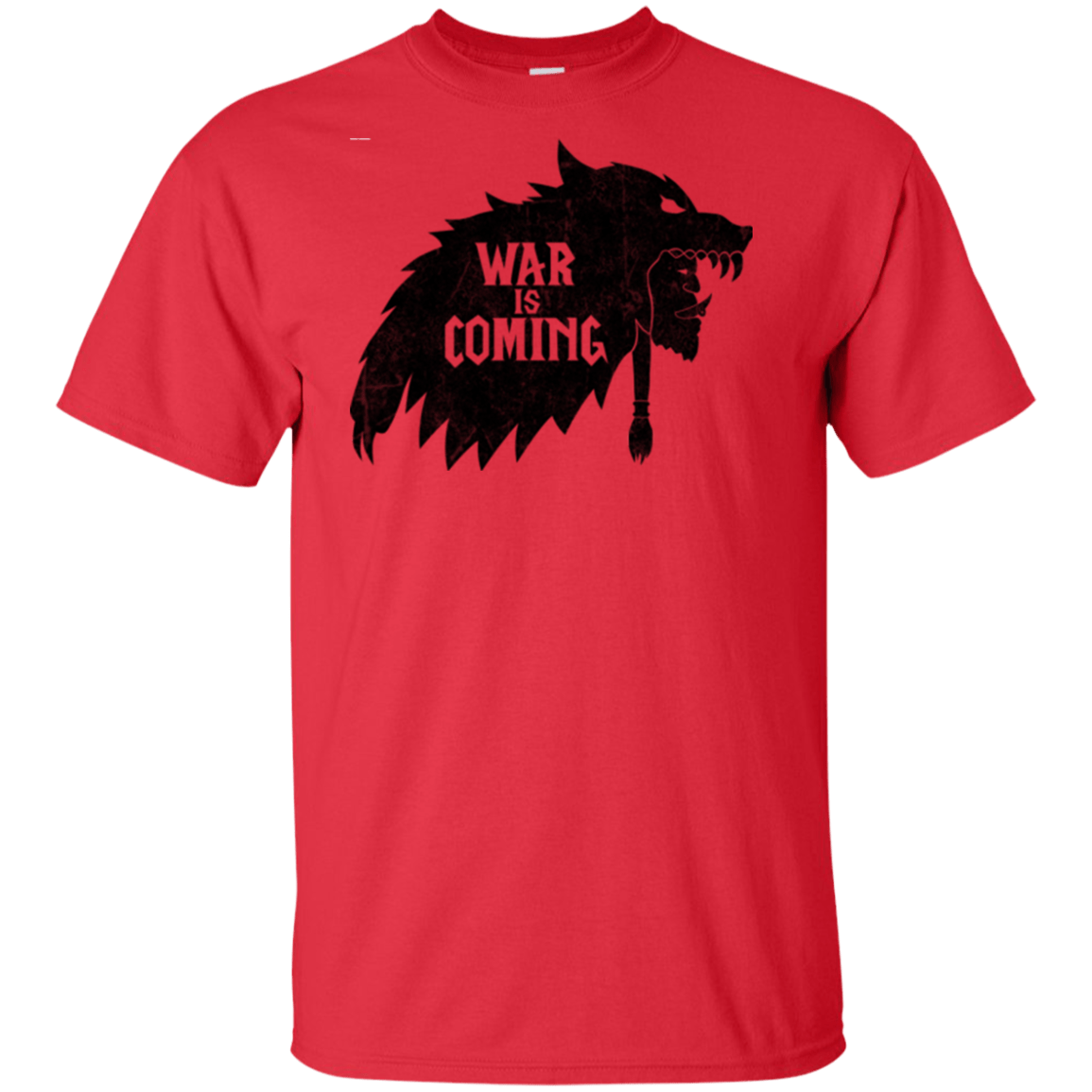T-Shirts Red / XLT War is Coming Tall T-Shirt