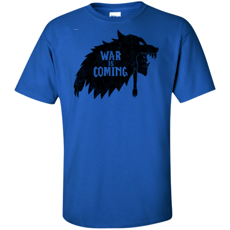 T-Shirts Royal / XLT War is Coming Tall T-Shirt
