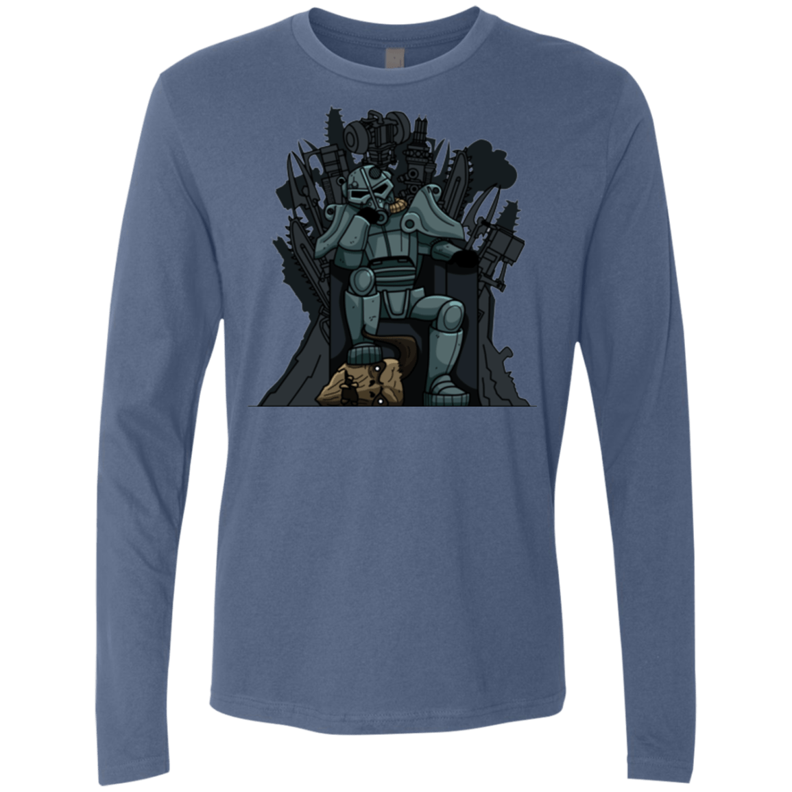 T-Shirts Indigo / Small War is Coming V2 Men's Premium Long Sleeve