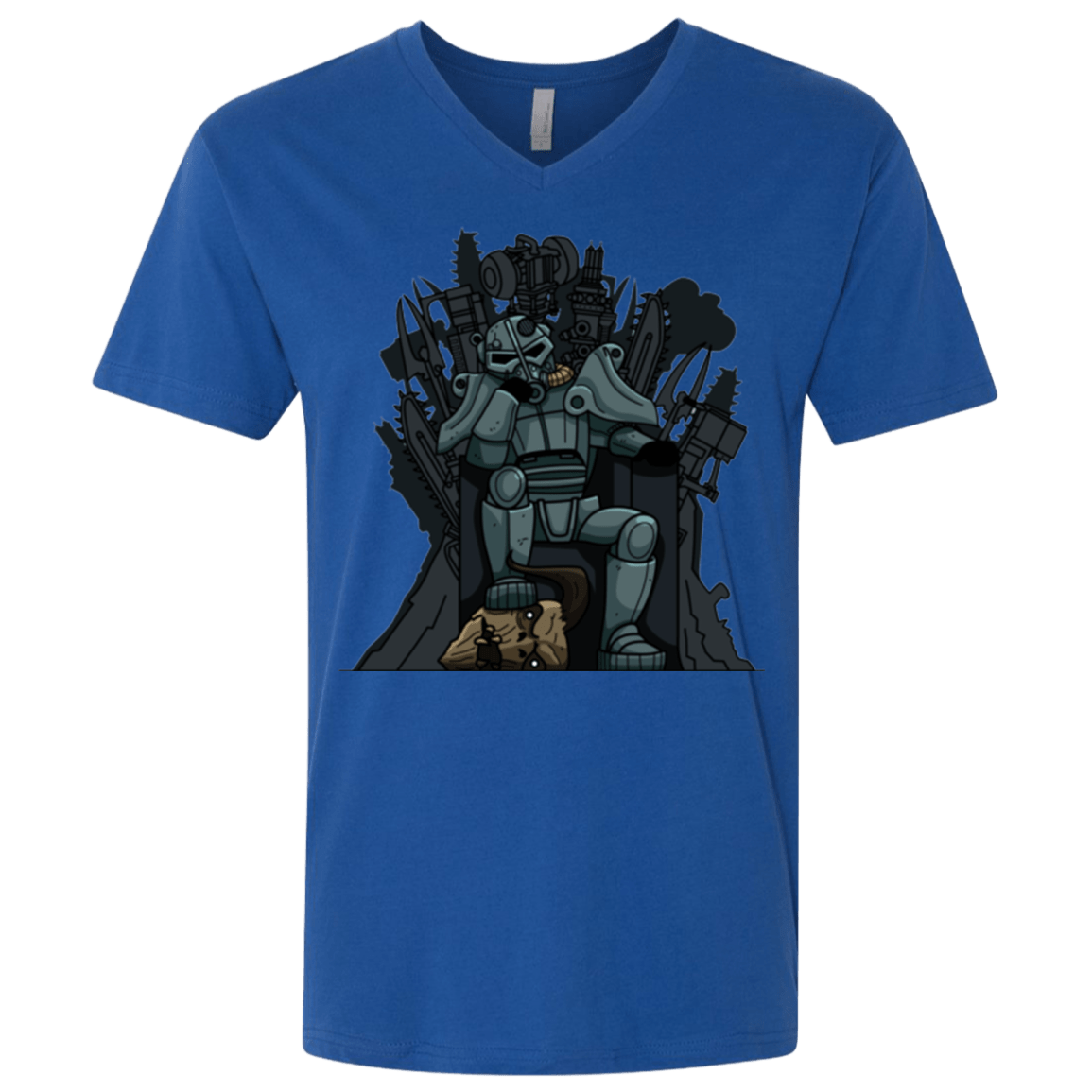 T-Shirts Royal / X-Small War is Coming V2 Men's Premium V-Neck