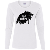 T-Shirts White / S War is Coming Women's Long Sleeve T-Shirt