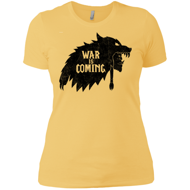 T-Shirts Banana Cream/ / X-Small War is Coming Women's Premium T-Shirt