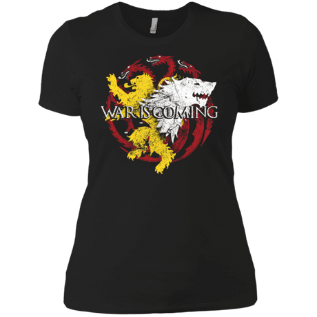 T-Shirts Black / X-Small War is Coming Women's Premium T-Shirt