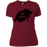 T-Shirts Scarlet / X-Small War is Coming Women's Premium T-Shirt