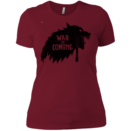 T-Shirts Scarlet / X-Small War is Coming Women's Premium T-Shirt