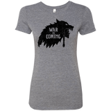 T-Shirts Premium Heather / S War is Coming Women's Triblend T-Shirt