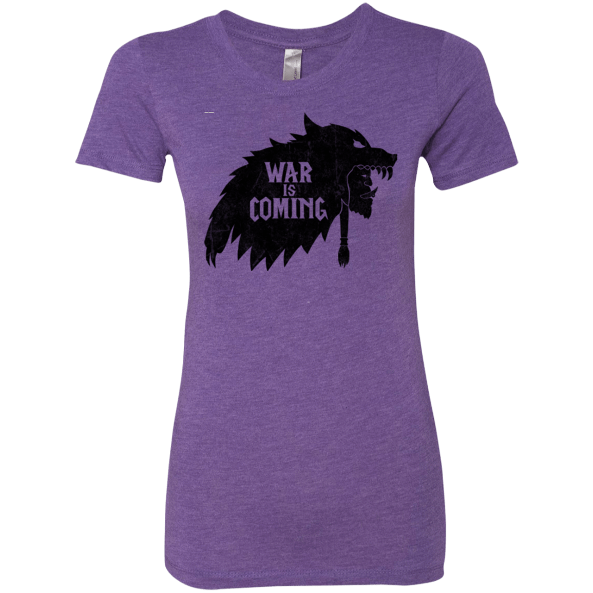 T-Shirts Purple Rush / S War is Coming Women's Triblend T-Shirt