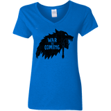 War is Coming Women's V-Neck T-Shirt