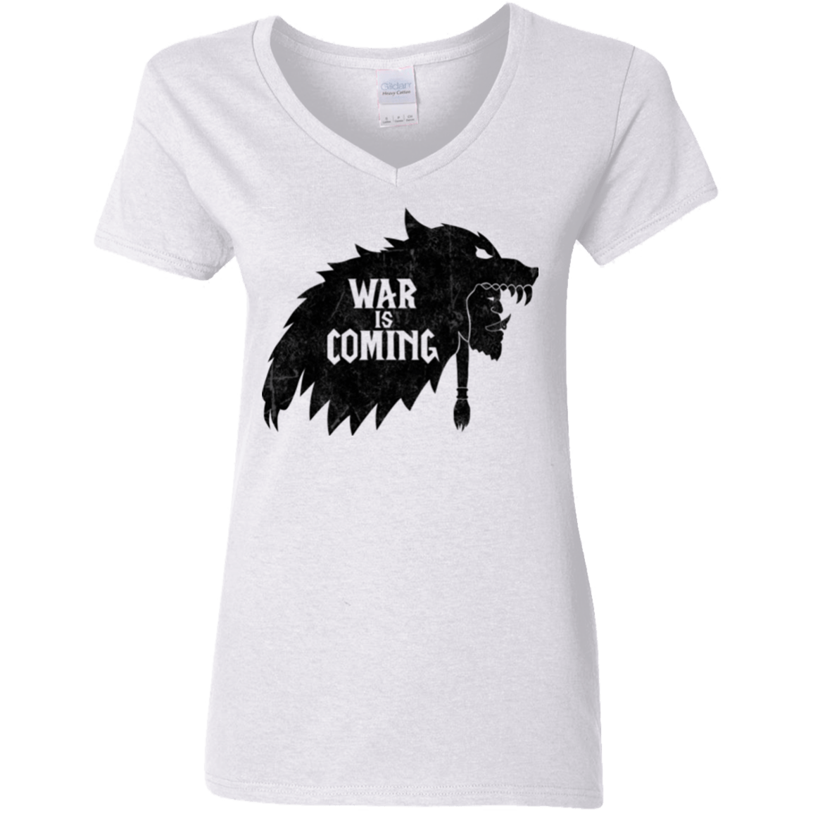 T-Shirts White / S War is Coming Women's V-Neck T-Shirt