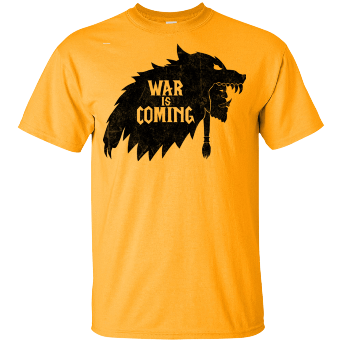 T-Shirts Gold / YXS War is Coming Youth T-Shirt