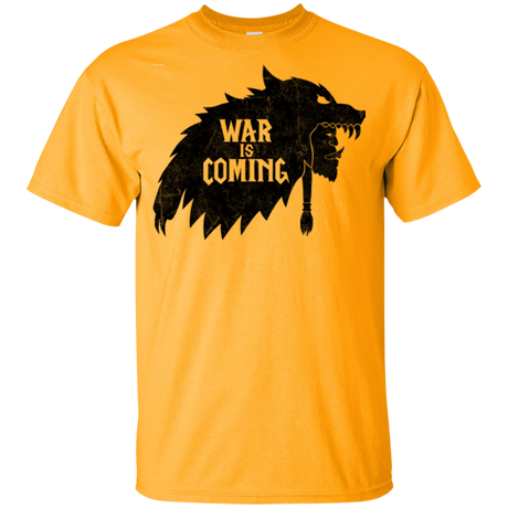 T-Shirts Gold / YXS War is Coming Youth T-Shirt