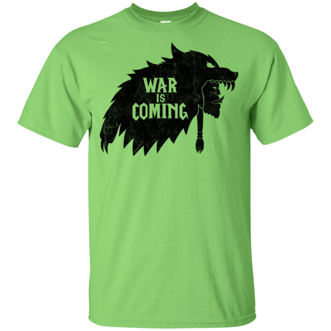 T-Shirts Lime / YXS War is Coming Youth T-Shirt