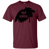 T-Shirts Maroon / YXS War is Coming Youth T-Shirt