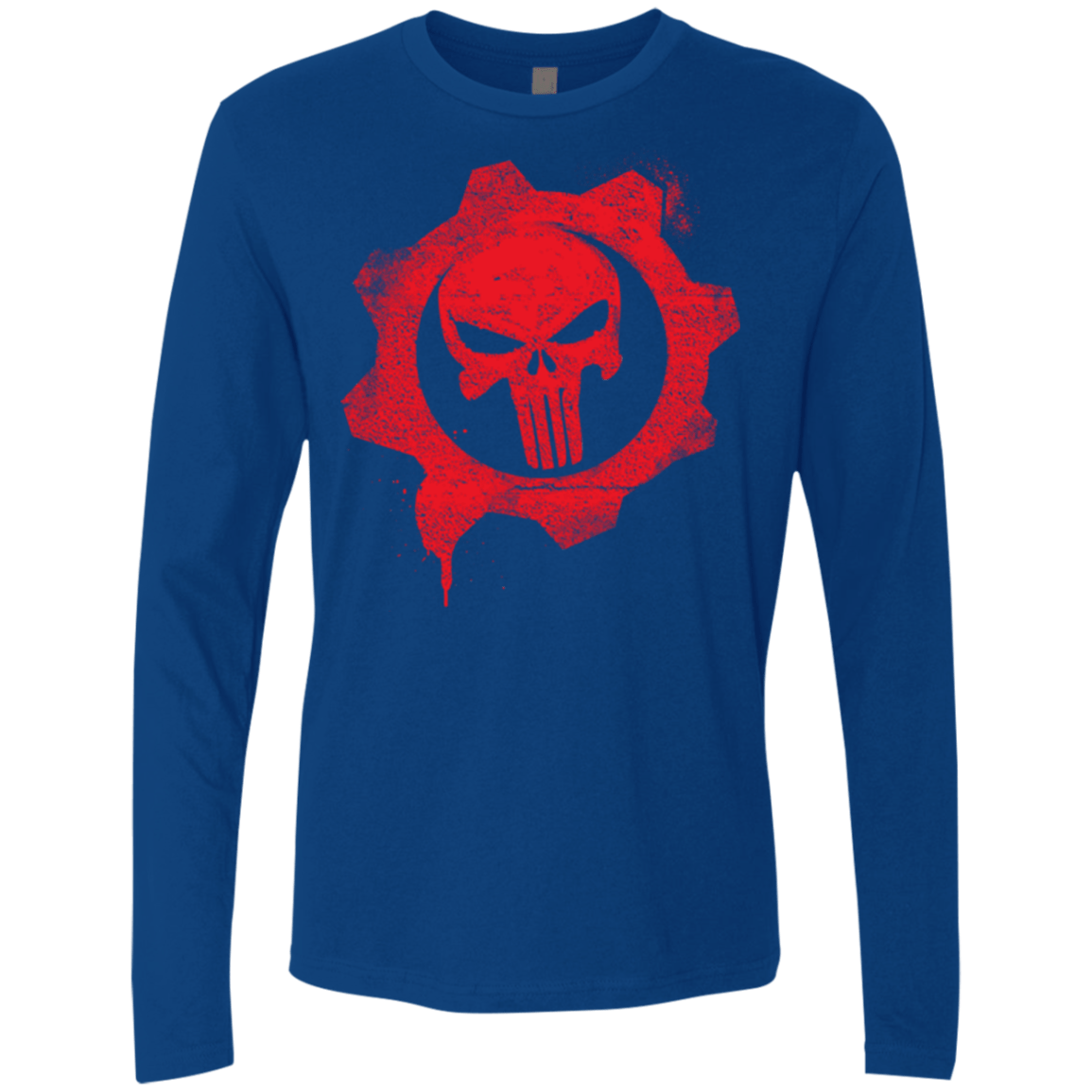 T-Shirts Royal / Small War Men's Premium Long Sleeve