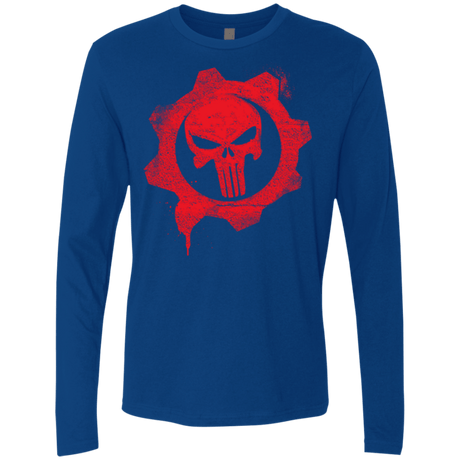 T-Shirts Royal / Small War Men's Premium Long Sleeve