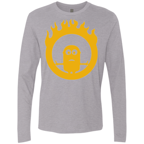 T-Shirts Heather Grey / Small War Minions Men's Premium Long Sleeve