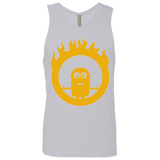 T-Shirts Heather Grey / Small War Minions Men's Premium Tank Top