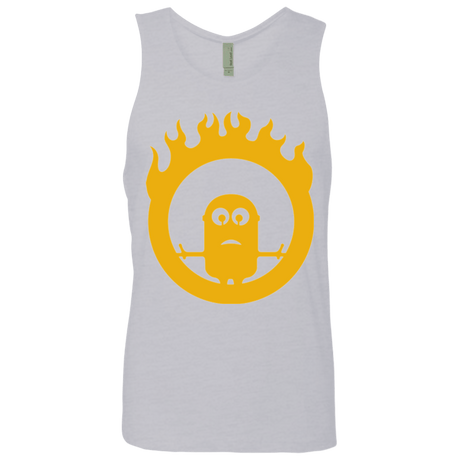 T-Shirts Heather Grey / Small War Minions Men's Premium Tank Top