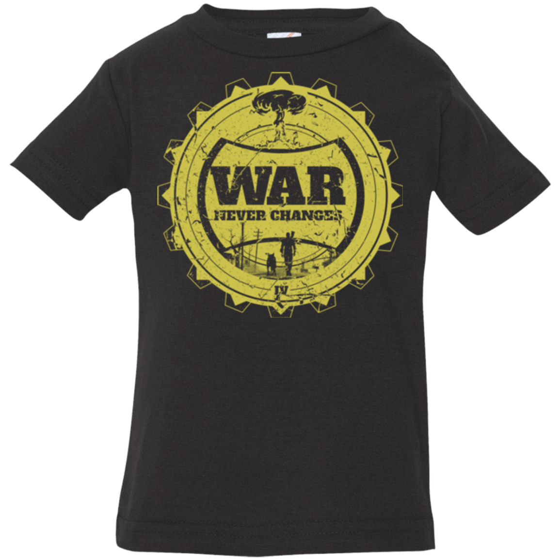 T-Shirts Black / 6 Months War never changes (2) Infant Premium T-Shirt