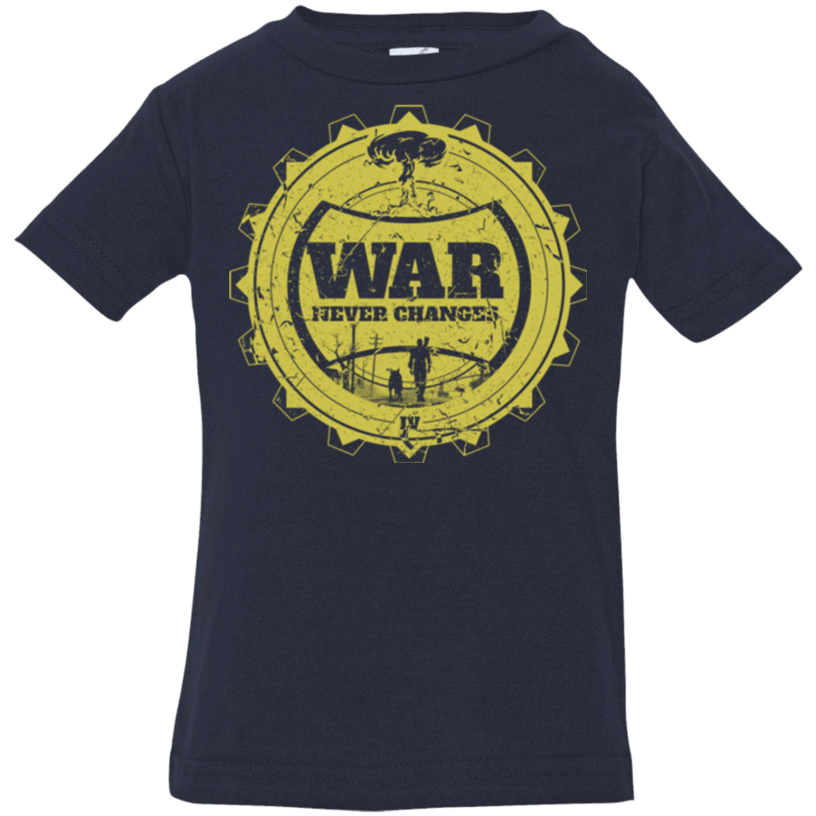 T-Shirts Navy / 6 Months War never changes (2) Infant Premium T-Shirt