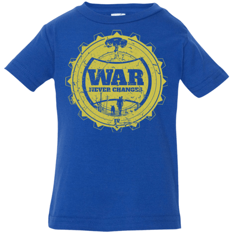 T-Shirts Royal / 6 Months War never changes (2) Infant Premium T-Shirt