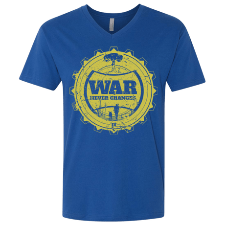 T-Shirts Royal / X-Small War never changes (2) Men's Premium V-Neck
